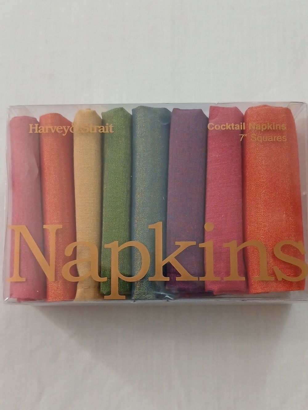 Harvey & Straight Cocktail Napkins NEW